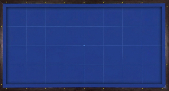 Three-cushion billiards table